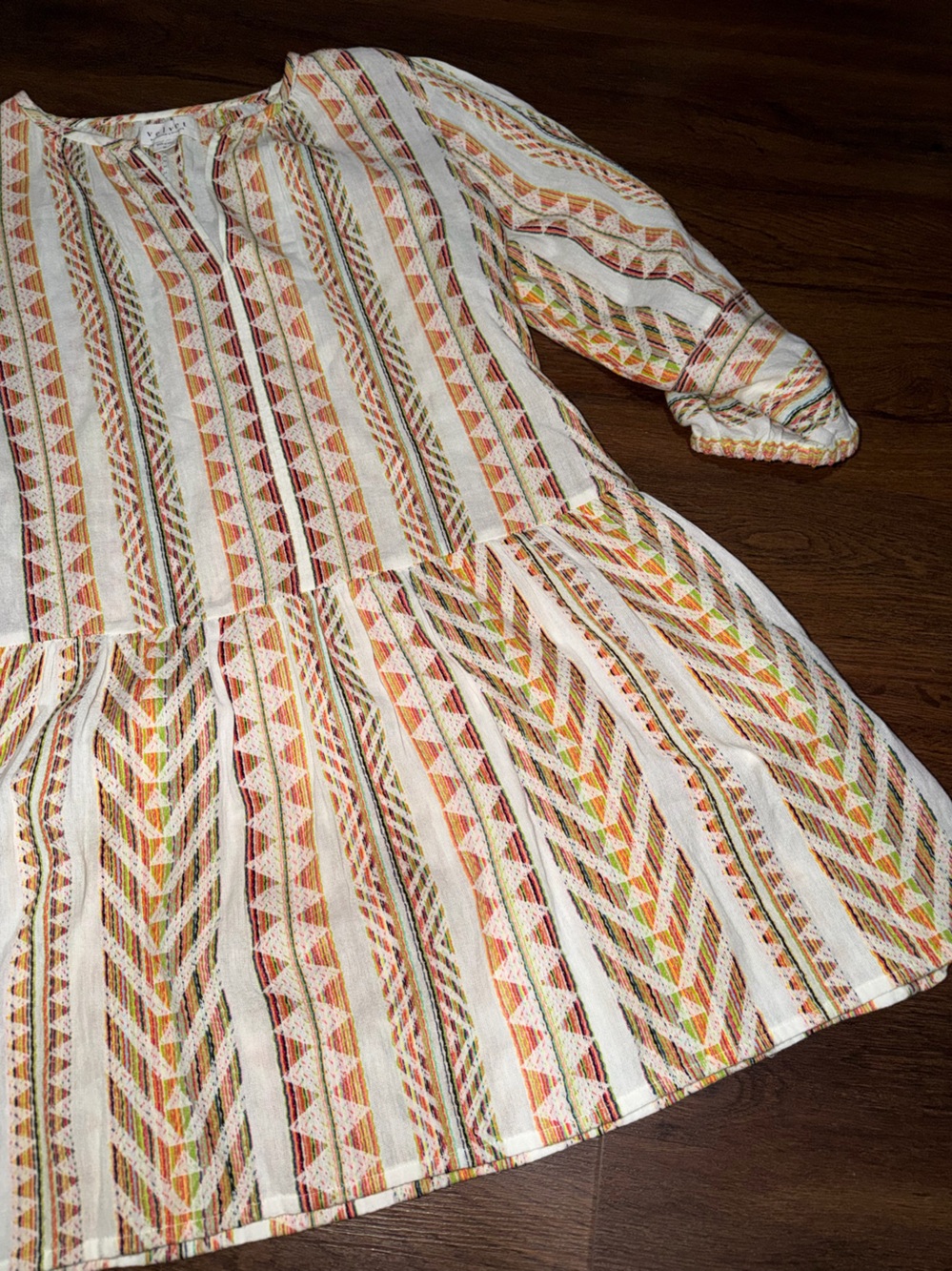 New VELVET GRAHAM & SPENCER
Numa Embroidered Mini Dress summer party boho $270 - Picture 8 of 15